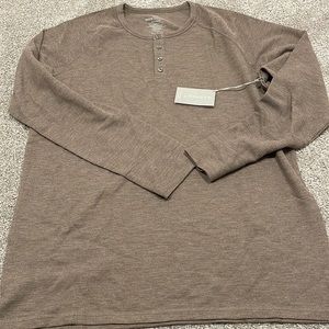 Mack Weldon XXL long sleeve waffle knit